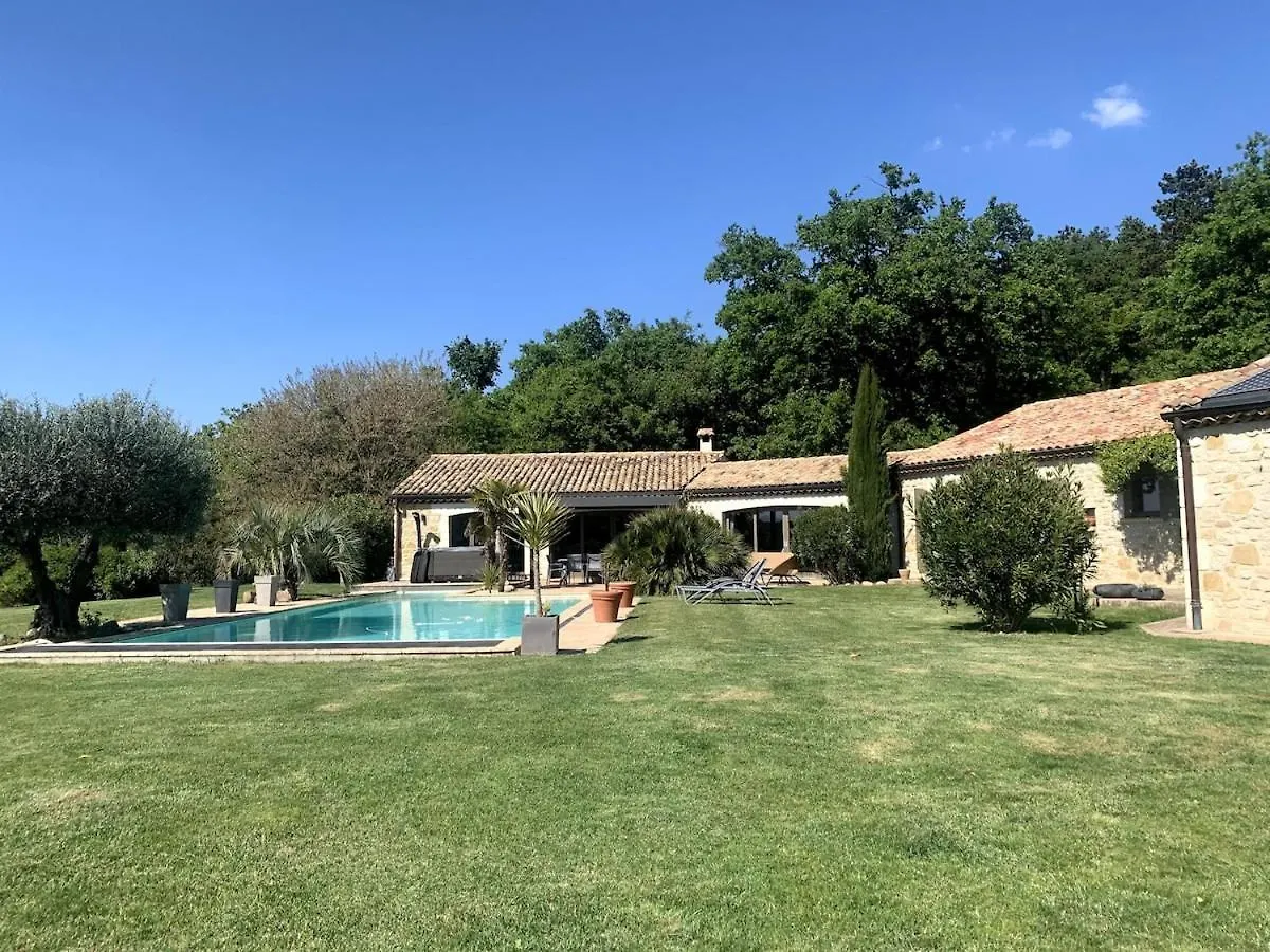 Stone Villa In Drome With Pool, Jacuzzi Montmeyran
